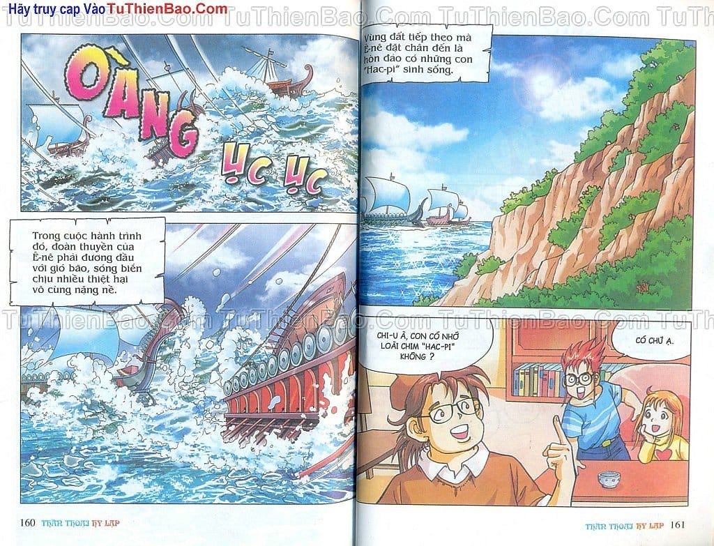 Truyện Tranh Thần Thoại Hy Lạp - Nguồn Gốc Các Vị Thần trang 3