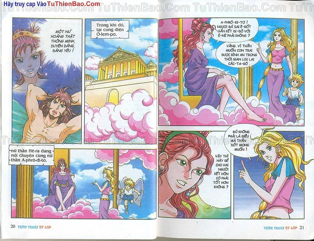 Truyện Tranh Thần Thoại Hy Lạp - Nguồn Gốc Các Vị Thần trang 3