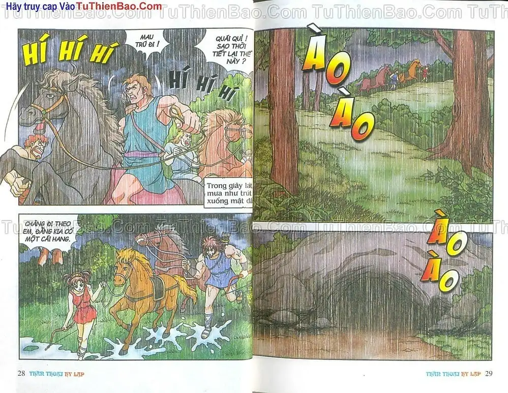 Truyện Tranh Thần Thoại Hy Lạp - Nguồn Gốc Các Vị Thần trang 3