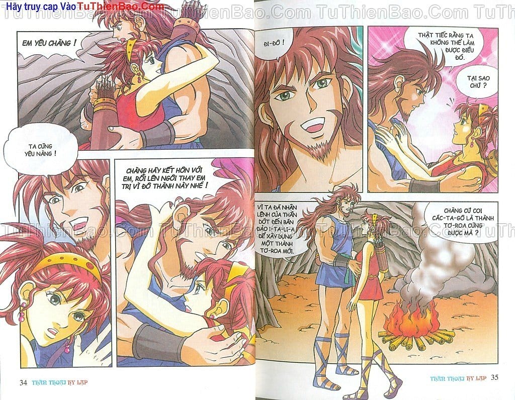 Truyện Tranh Thần Thoại Hy Lạp - Nguồn Gốc Các Vị Thần trang 3