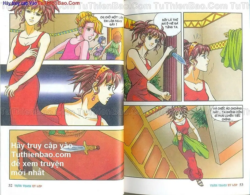 Truyện Tranh Thần Thoại Hy Lạp - Nguồn Gốc Các Vị Thần trang 3