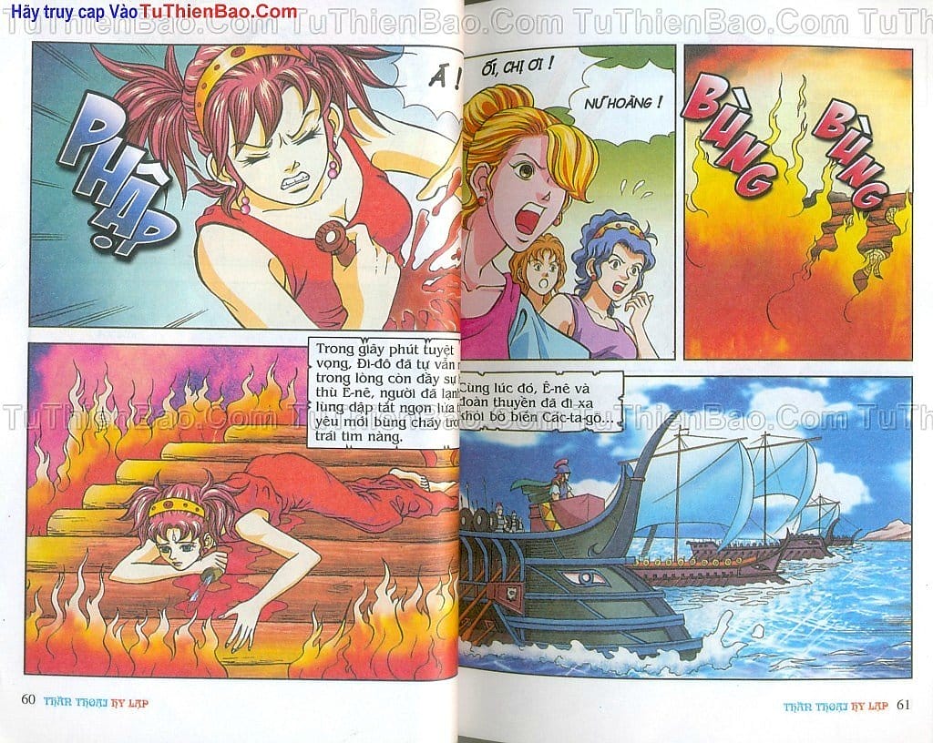 Truyện Tranh Thần Thoại Hy Lạp - Nguồn Gốc Các Vị Thần trang 3