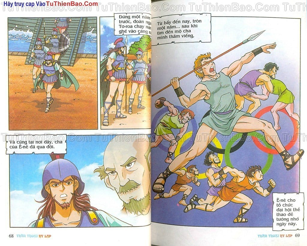 Truyện Tranh Thần Thoại Hy Lạp - Nguồn Gốc Các Vị Thần trang 3