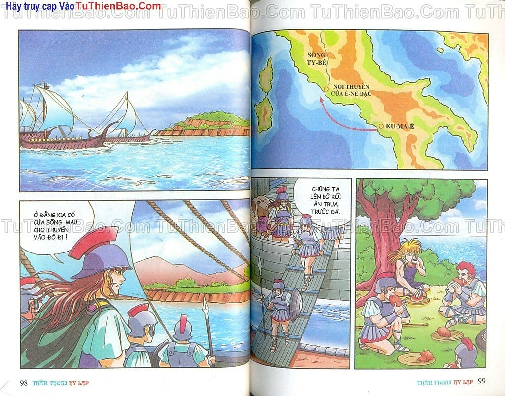 Truyện Tranh Thần Thoại Hy Lạp - Nguồn Gốc Các Vị Thần trang 3