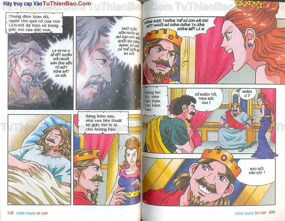 Truyện Tranh Thần Thoại Hy Lạp - Nguồn Gốc Các Vị Thần trang 3