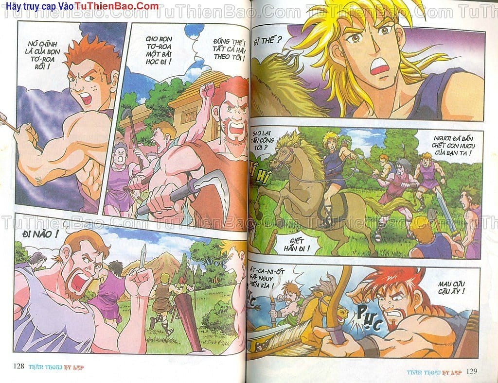 Truyện Tranh Thần Thoại Hy Lạp - Nguồn Gốc Các Vị Thần trang 3