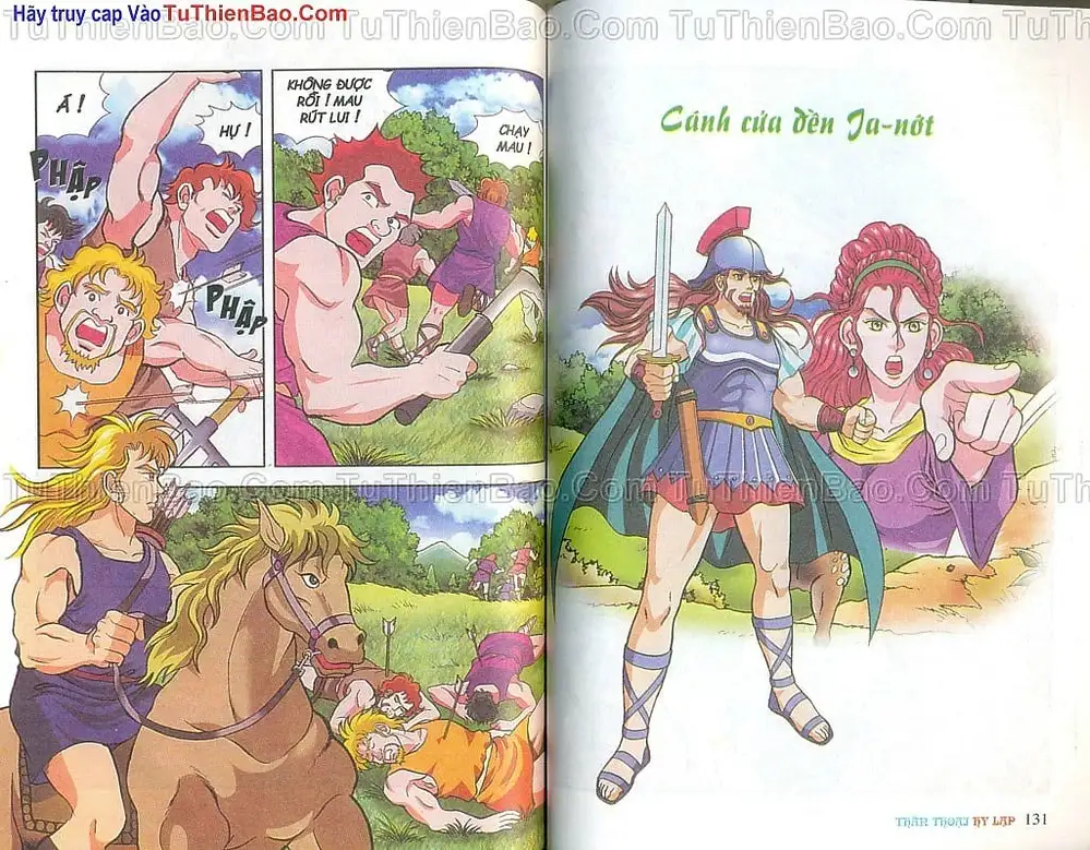 Truyện Tranh Thần Thoại Hy Lạp - Nguồn Gốc Các Vị Thần trang 3