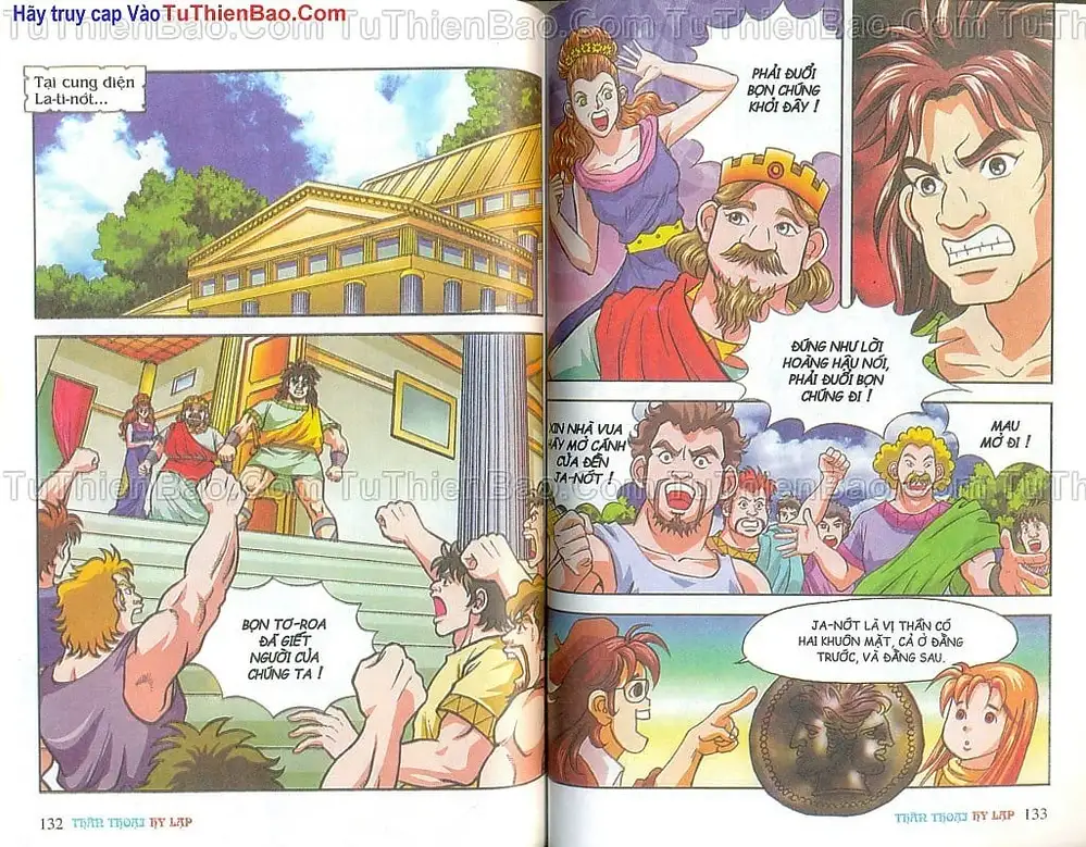 Truyện Tranh Thần Thoại Hy Lạp - Nguồn Gốc Các Vị Thần trang 3