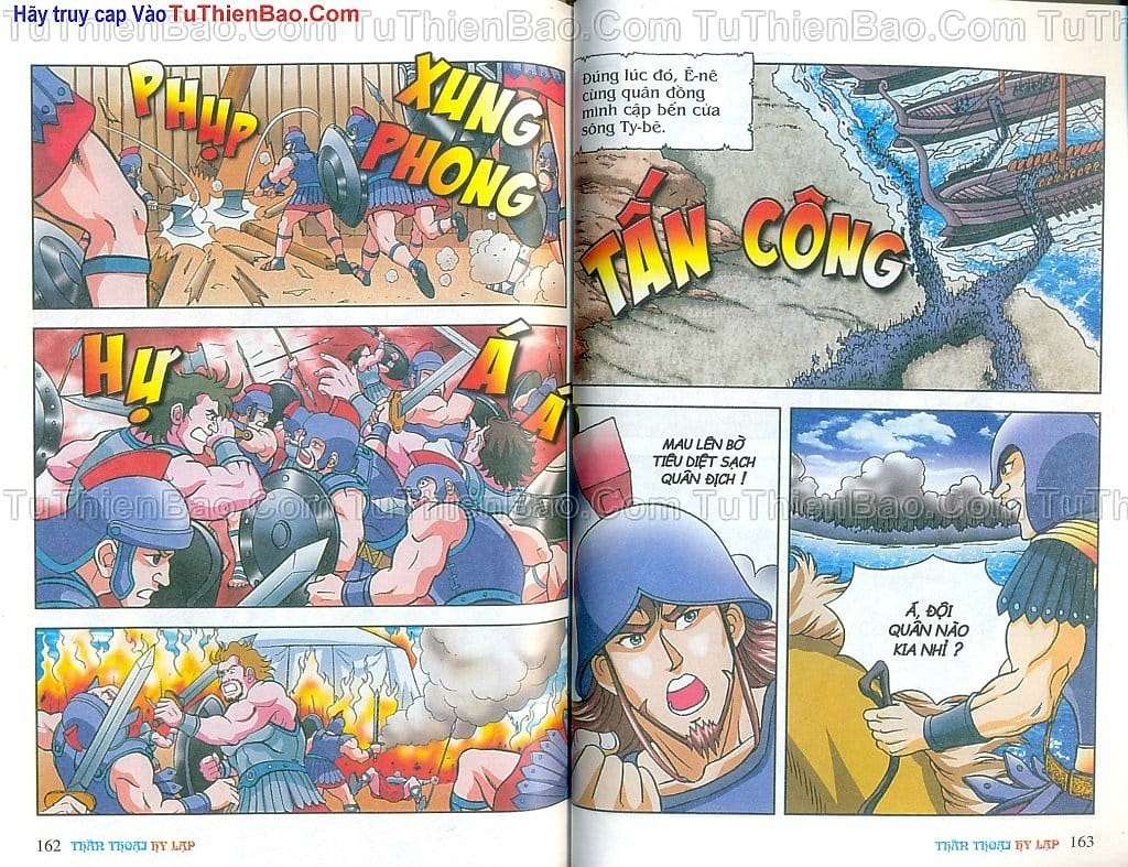 Truyện Tranh Thần Thoại Hy Lạp - Nguồn Gốc Các Vị Thần trang 3