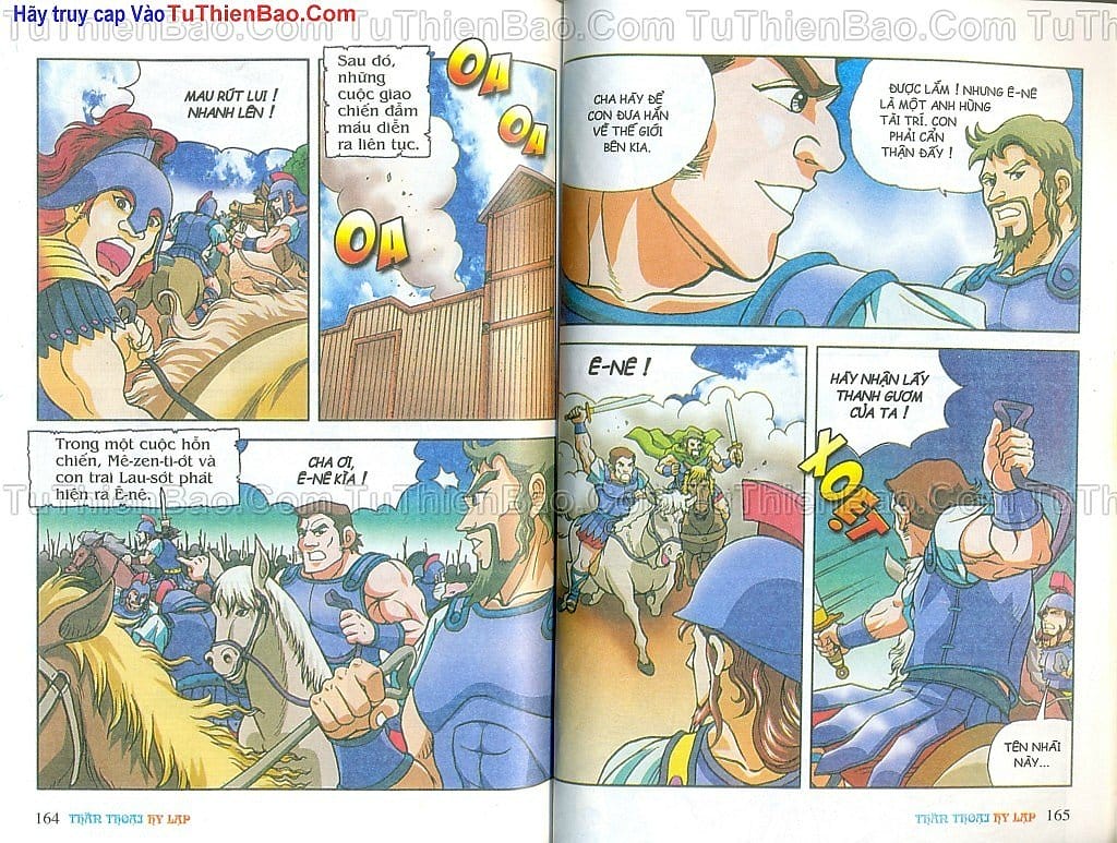 Truyện Tranh Thần Thoại Hy Lạp - Nguồn Gốc Các Vị Thần trang 3