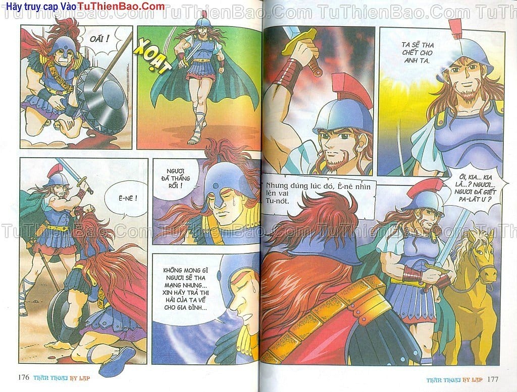 Truyện Tranh Thần Thoại Hy Lạp - Nguồn Gốc Các Vị Thần trang 3