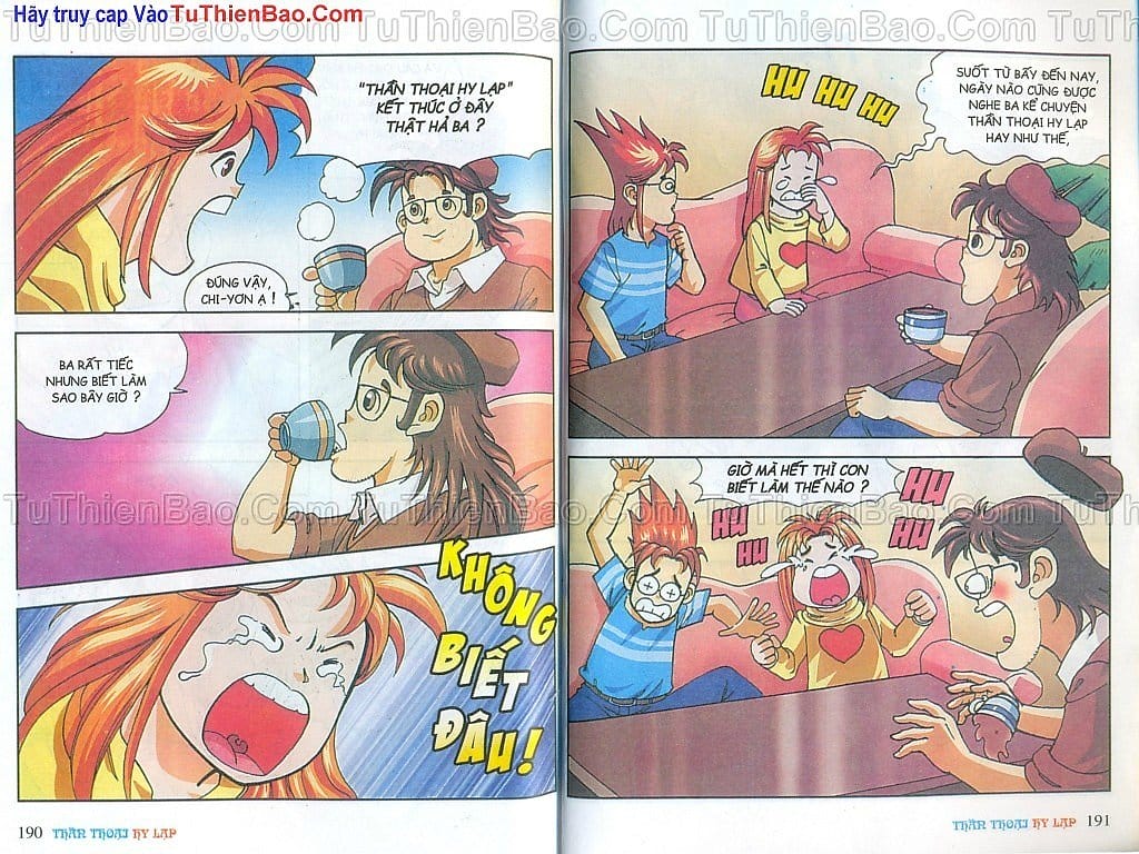 Truyện Tranh Thần Thoại Hy Lạp - Nguồn Gốc Các Vị Thần trang 3