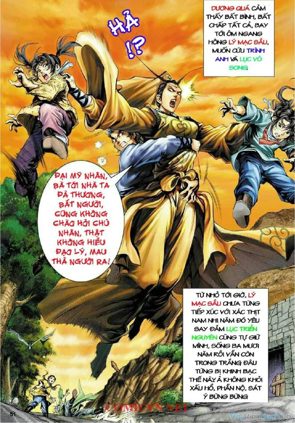 Truyện Tranh Thần Điêu Hiệp Lữ trang 4