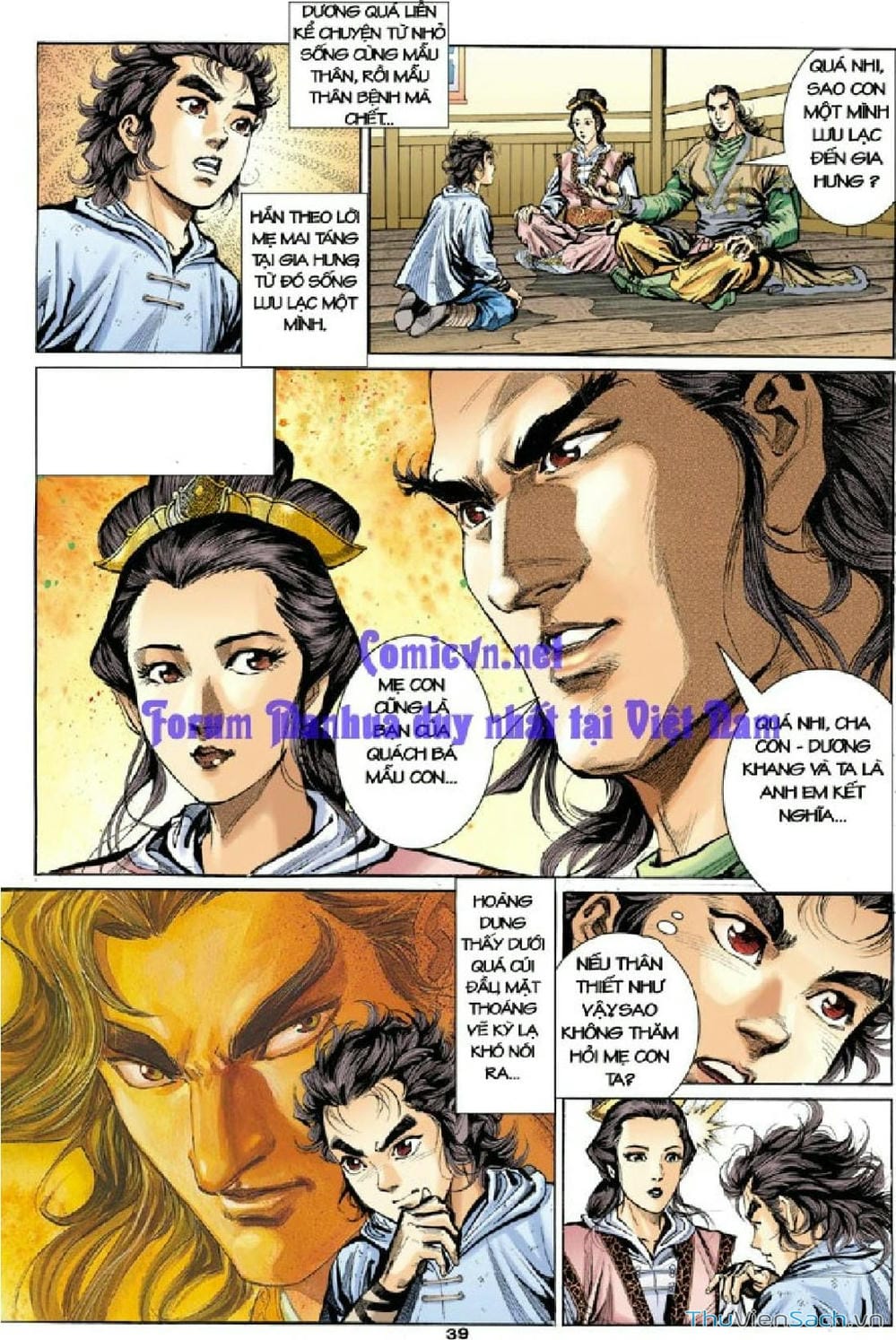 Truyện Tranh Thần Điêu Hiệp Lữ trang 4