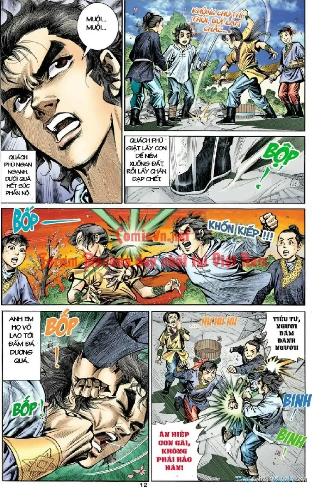 Truyện Tranh Thần Điêu Hiệp Lữ trang 4