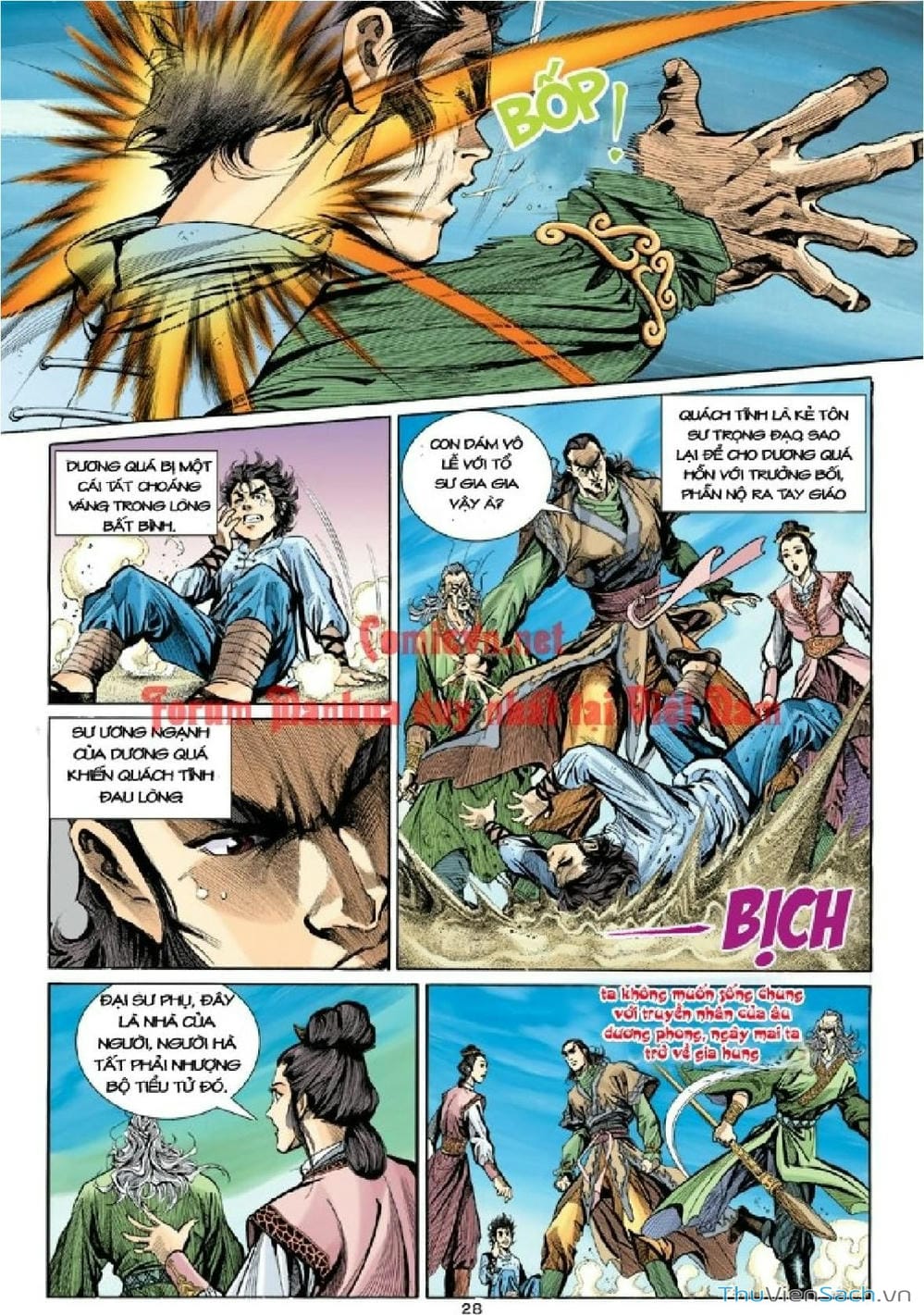 Truyện Tranh Thần Điêu Hiệp Lữ trang 4