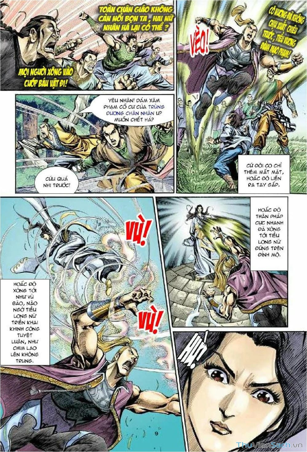 Truyện Tranh Thần Điêu Hiệp Lữ trang 4