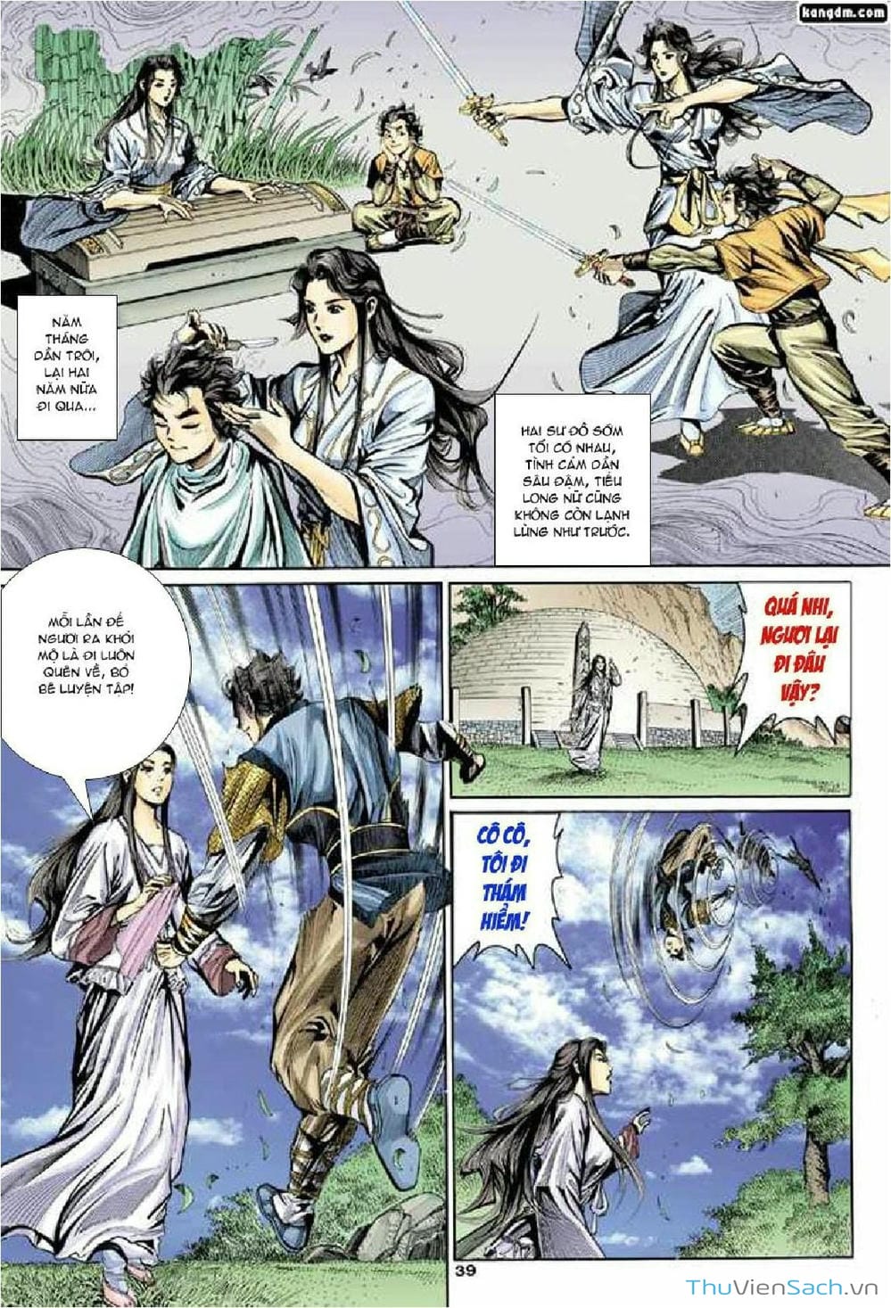 Truyện Tranh Thần Điêu Hiệp Lữ trang 4