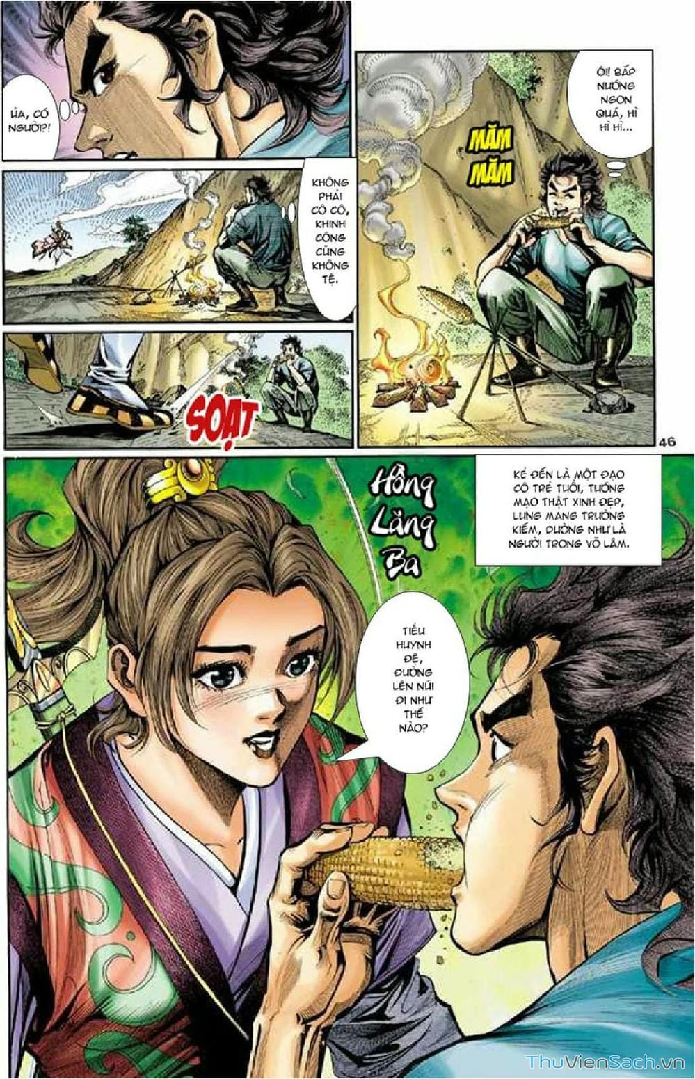 Truyện Tranh Thần Điêu Hiệp Lữ trang 4