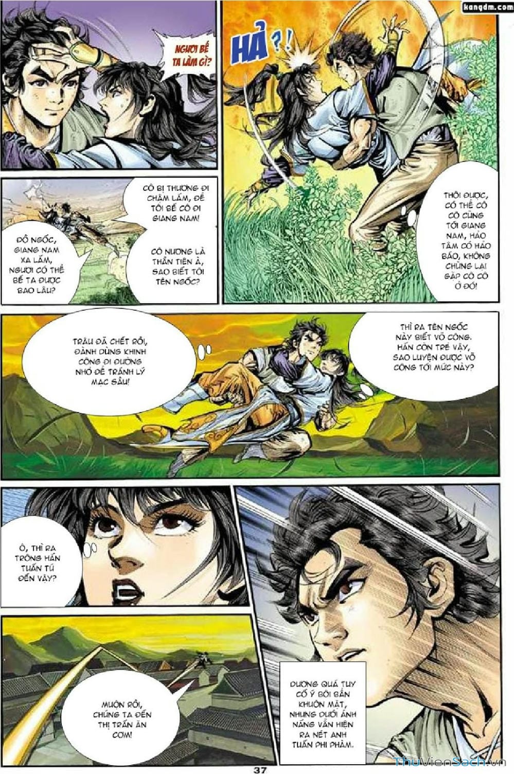 Truyện Tranh Thần Điêu Hiệp Lữ trang 4