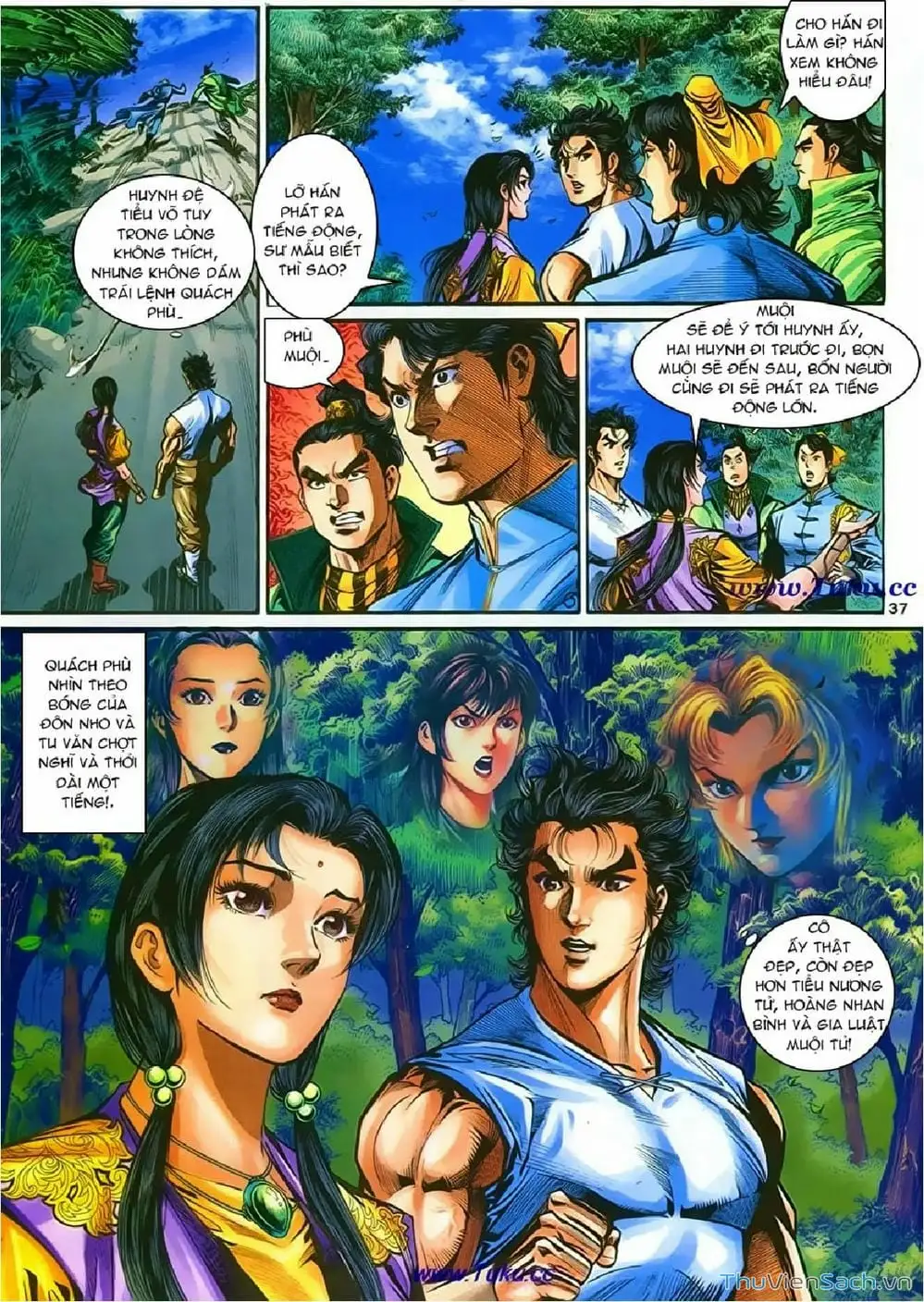 Truyện Tranh Thần Điêu Hiệp Lữ trang 4