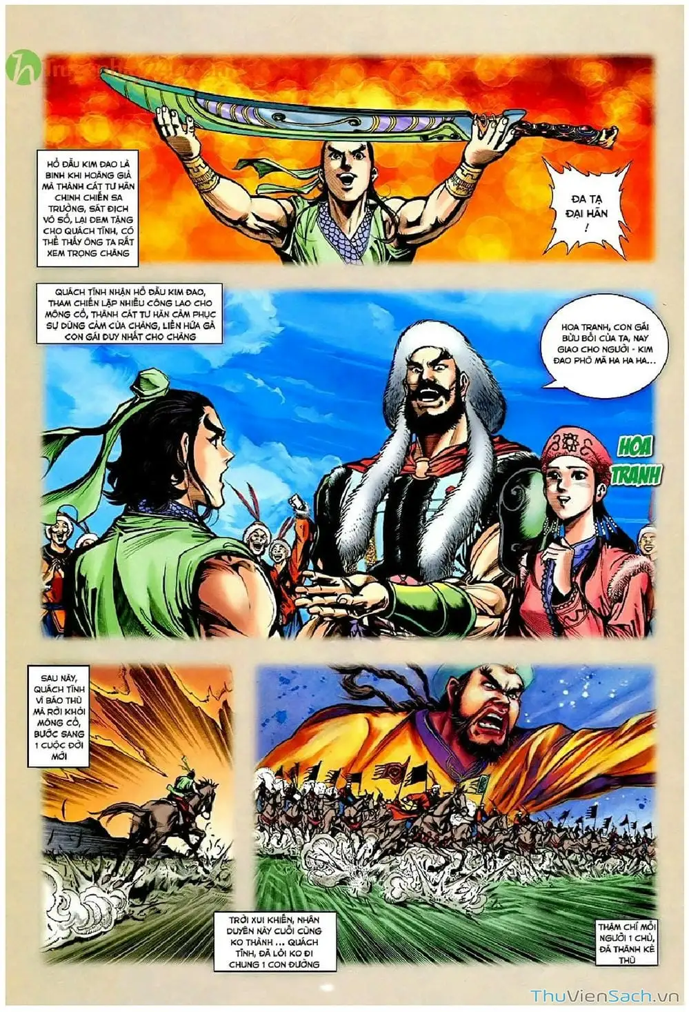 Truyện Tranh Thần Điêu Hiệp Lữ trang 4