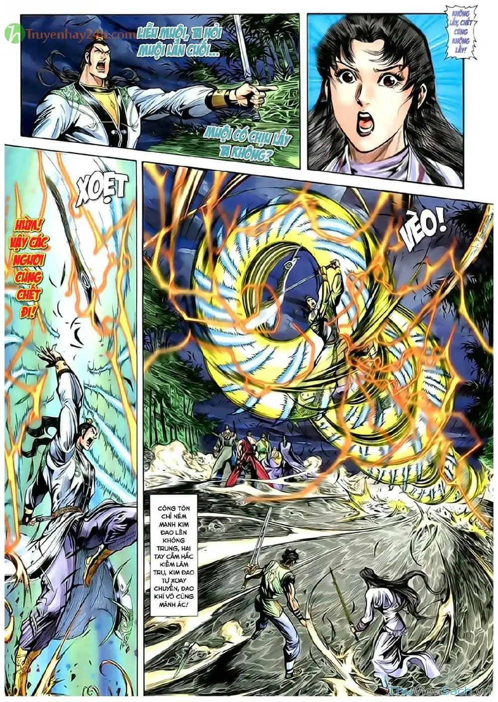 Truyện Tranh Thần Điêu Hiệp Lữ trang 4