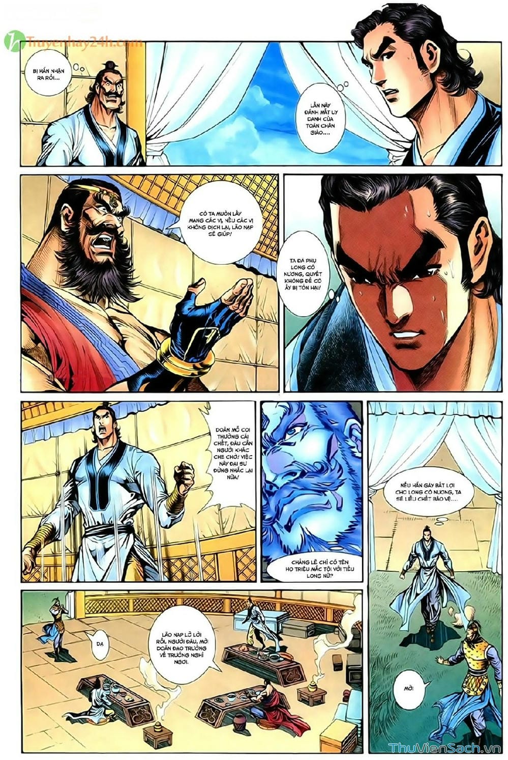 Truyện Tranh Thần Điêu Hiệp Lữ trang 4