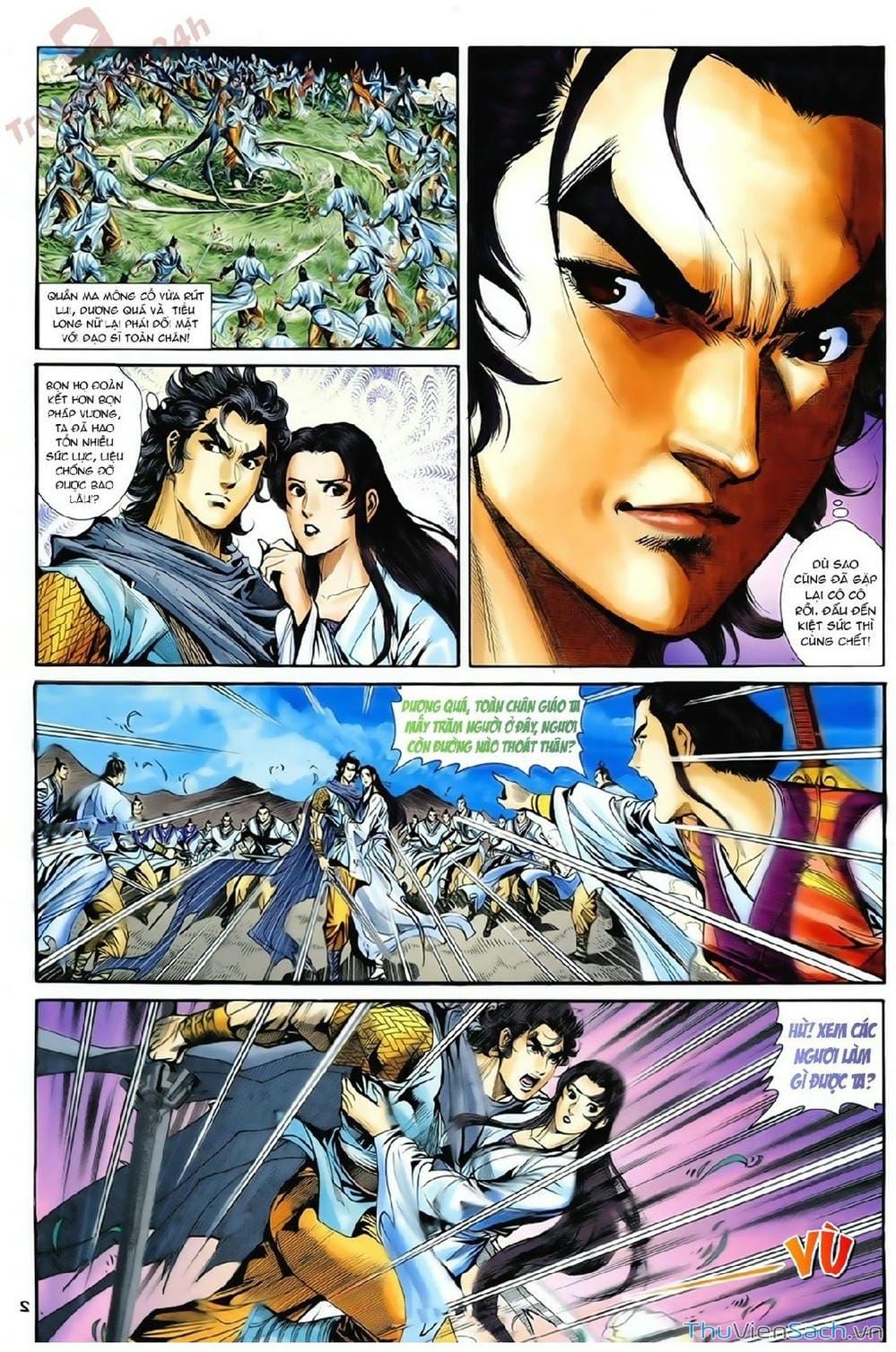 Truyện Tranh Thần Điêu Hiệp Lữ trang 4