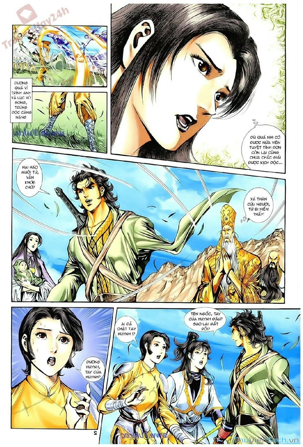 Truyện Tranh Thần Điêu Hiệp Lữ trang 4