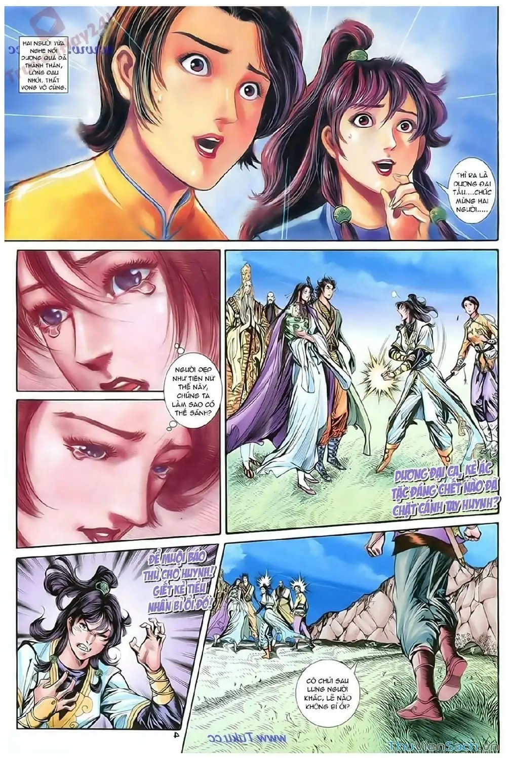 Truyện Tranh Thần Điêu Hiệp Lữ trang 4