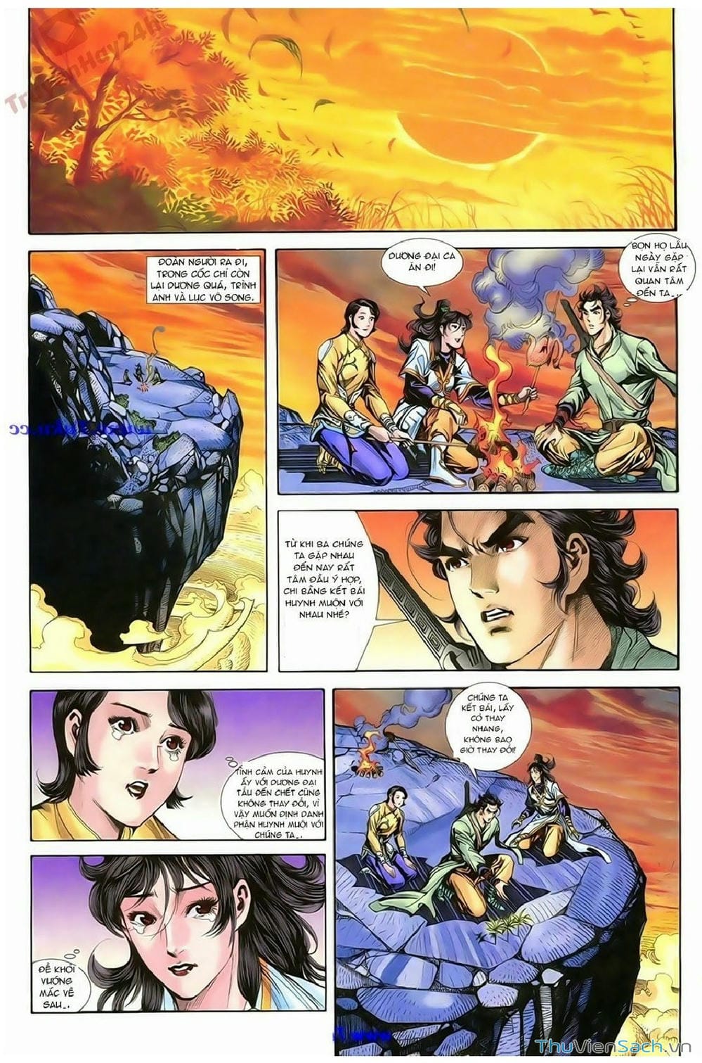 Truyện Tranh Thần Điêu Hiệp Lữ trang 4