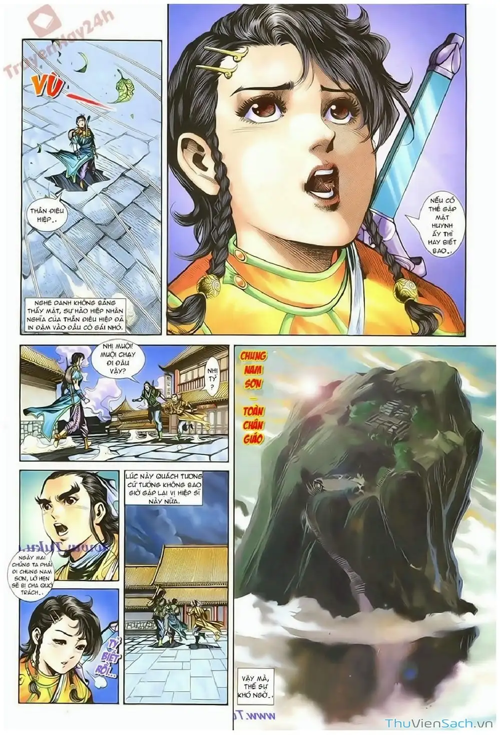 Truyện Tranh Thần Điêu Hiệp Lữ trang 4