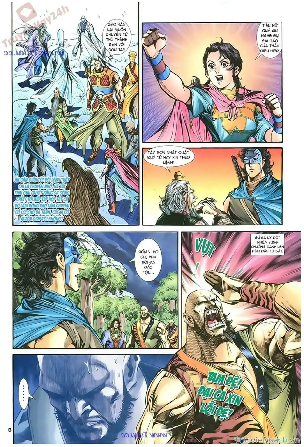 Truyện Tranh Thần Điêu Hiệp Lữ trang 4