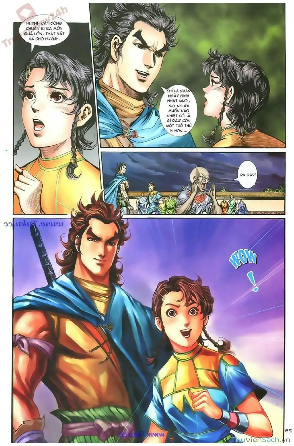 Truyện Tranh Thần Điêu Hiệp Lữ trang 4