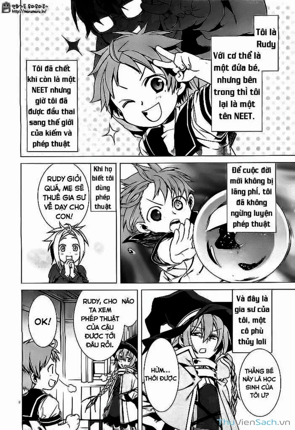 Truyện Tranh Thất Nghiệp Chuyển Sinh - Làm Lại Hết Sức trang 5