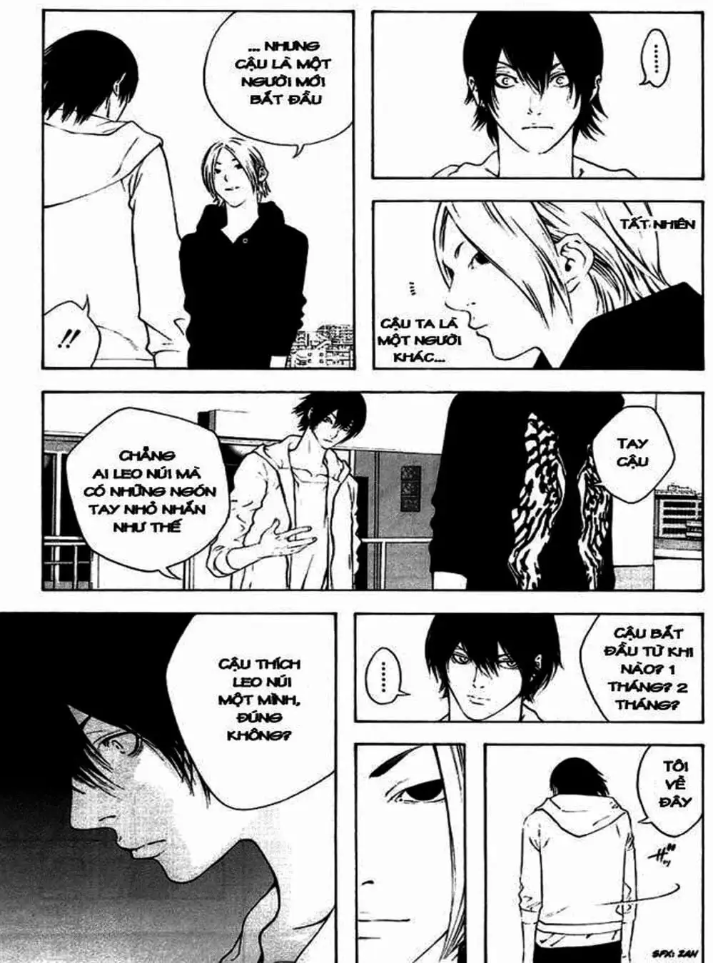 Truyện Tranh Người Cô Đơn - The Climber trang 7