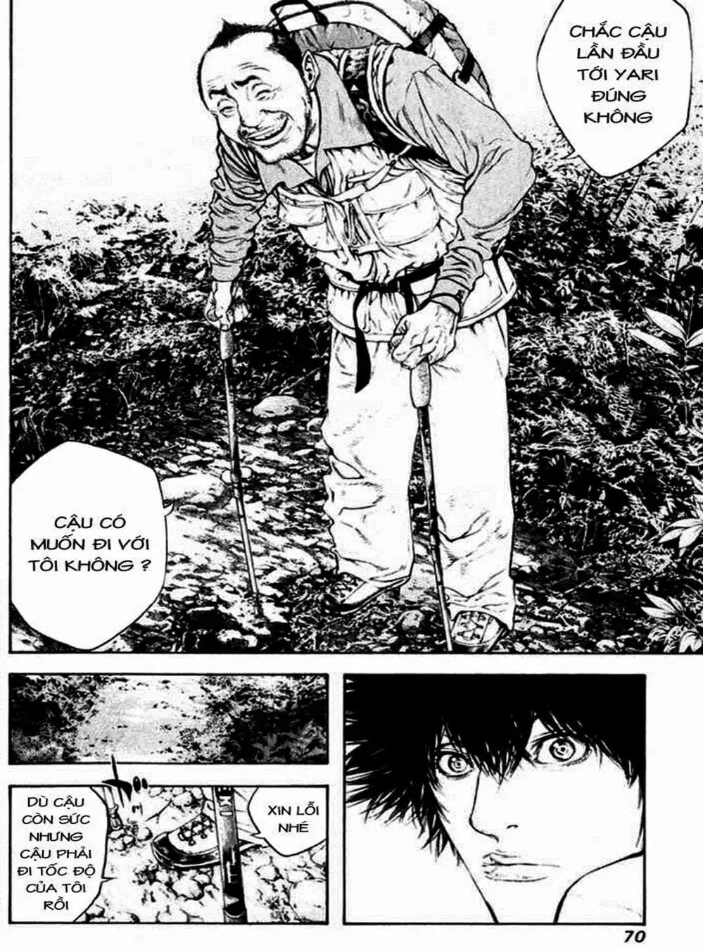 Truyện Tranh Người Cô Đơn - The Climber trang 7