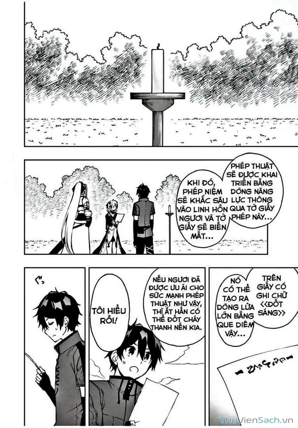 Truyện Tranh Tái Sinh Thành Kiếm Sĩ Ma Thuật trang 3