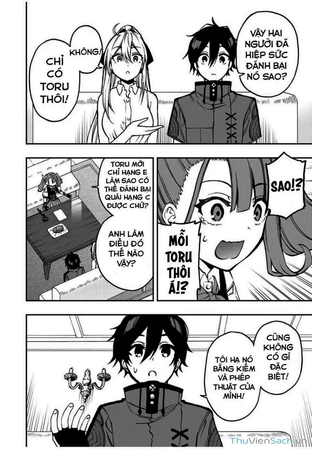 Truyện Tranh Tái Sinh Thành Kiếm Sĩ Ma Thuật trang 3