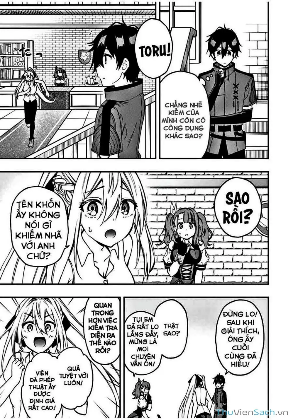 Truyện Tranh Tái Sinh Thành Kiếm Sĩ Ma Thuật trang 3