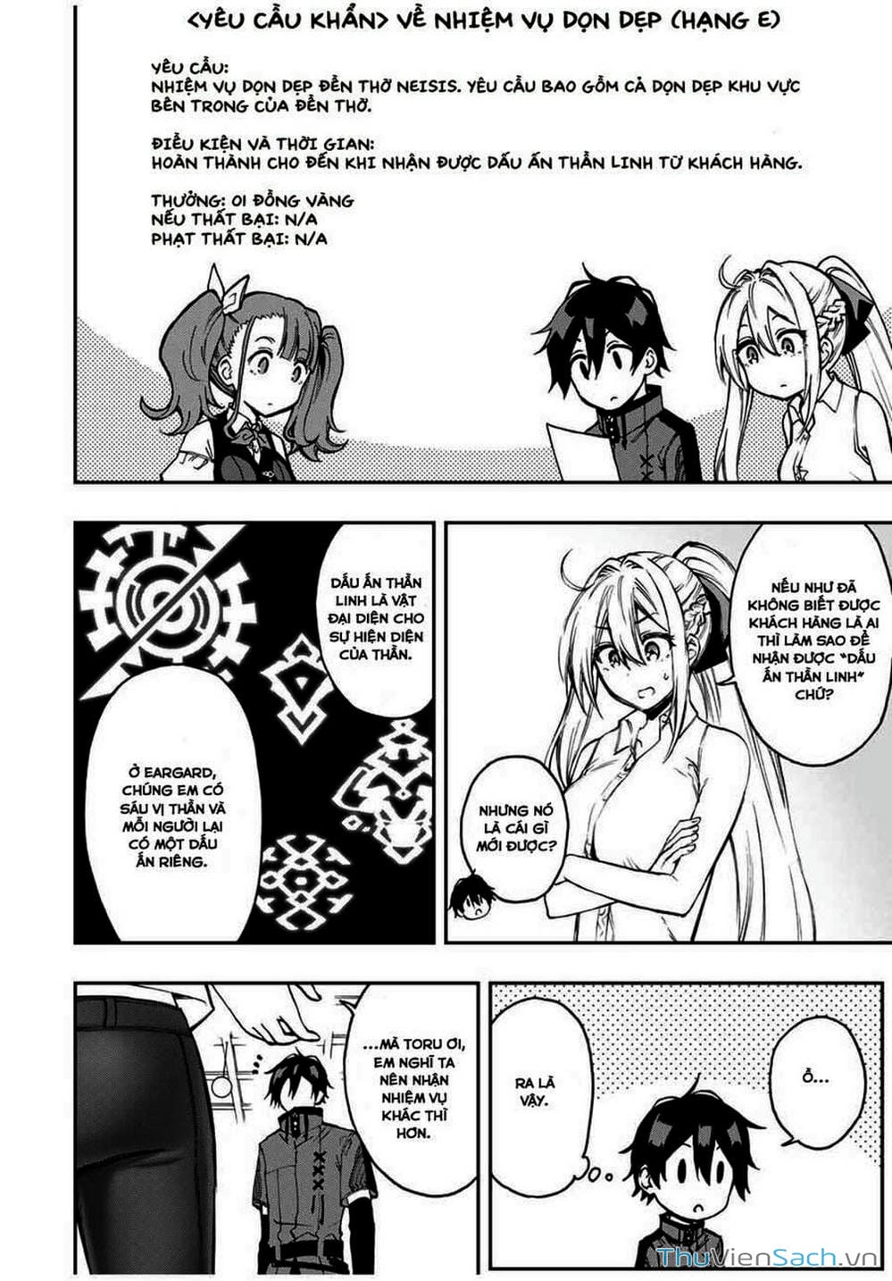 Truyện Tranh Tái Sinh Thành Kiếm Sĩ Ma Thuật trang 3