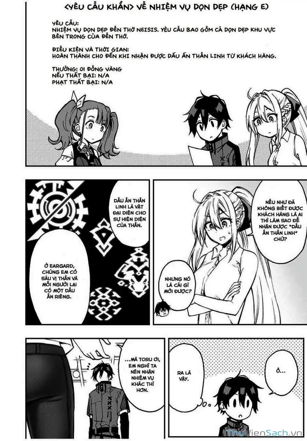 Truyện Tranh Tái Sinh Thành Kiếm Sĩ Ma Thuật trang 3