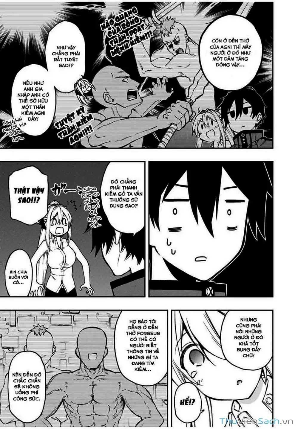 Truyện Tranh Tái Sinh Thành Kiếm Sĩ Ma Thuật trang 3