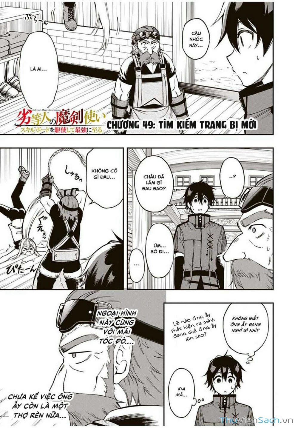 Truyện Tranh Tái Sinh Thành Kiếm Sĩ Ma Thuật trang 3