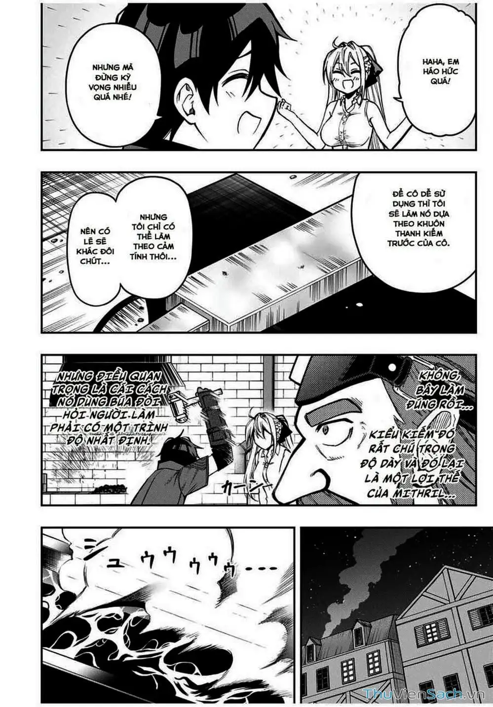 Truyện Tranh Tái Sinh Thành Kiếm Sĩ Ma Thuật trang 3
