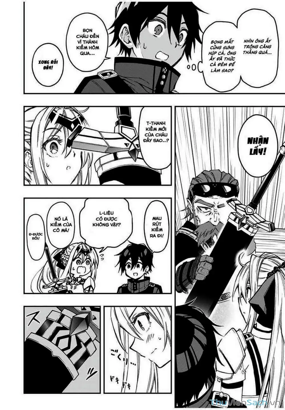 Truyện Tranh Tái Sinh Thành Kiếm Sĩ Ma Thuật trang 3