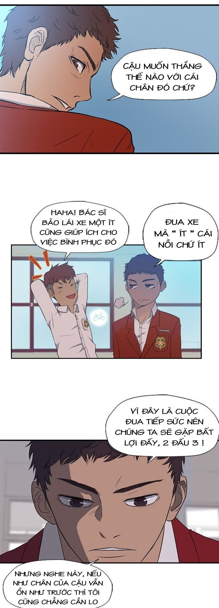 Truyện Tranh Thể Thao Cực Hạn - Wind Breaker trang 7