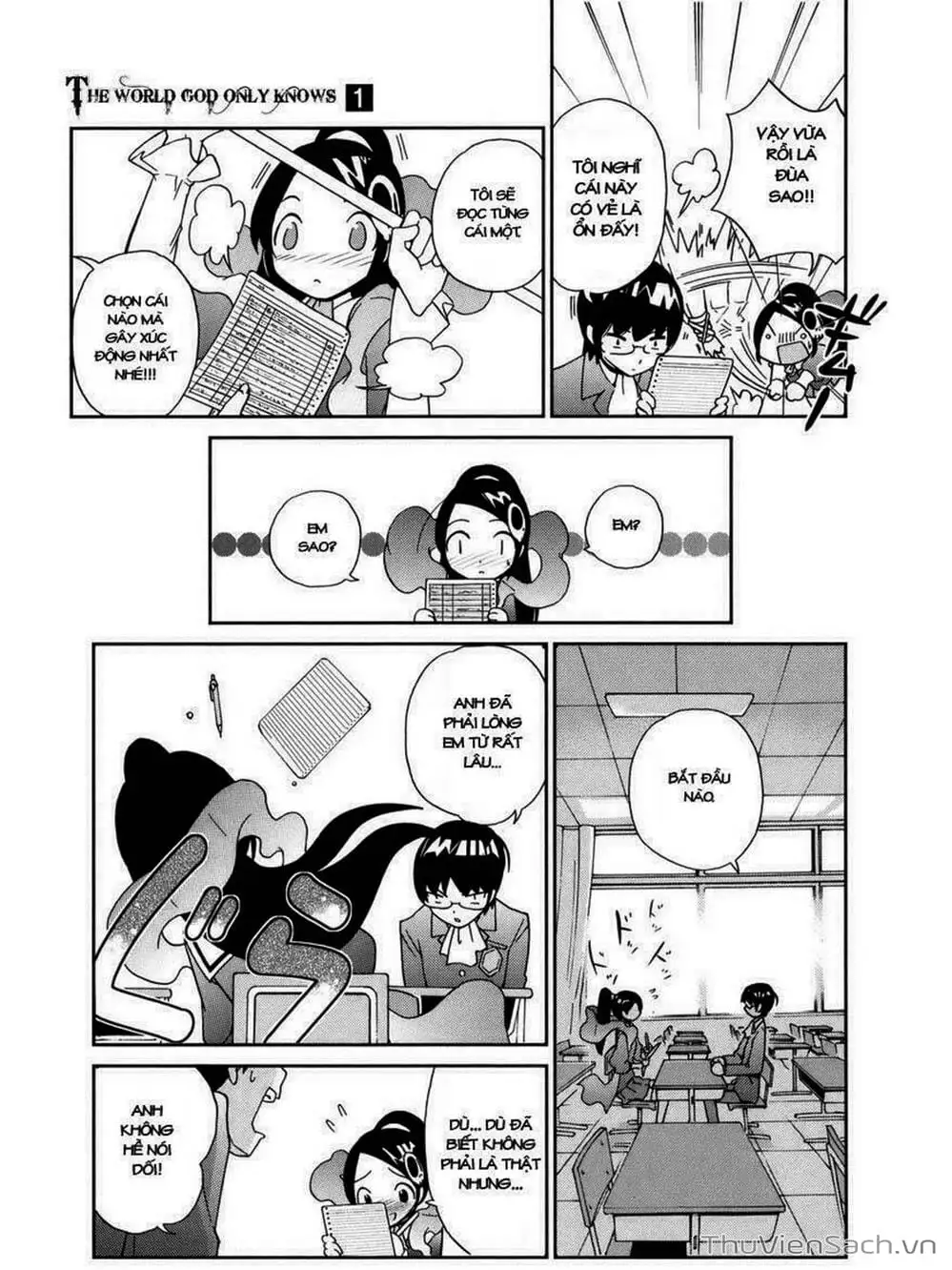 Truyện Tranh Thế Giới Chỉ Có Thánh Thần Biết - The World God Only Knows trang 7