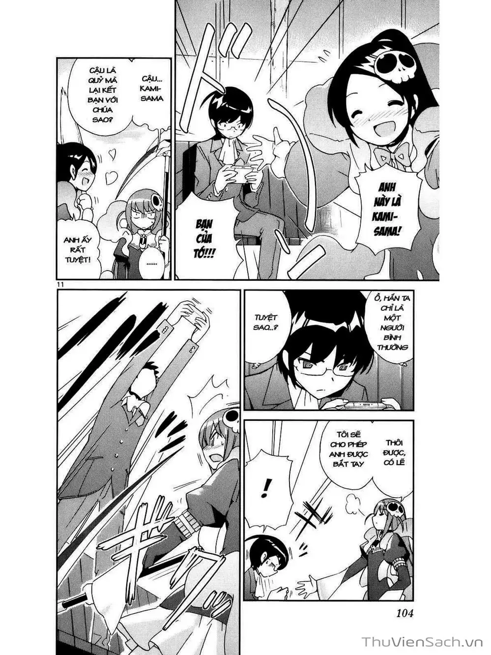 Truyện Tranh Thế Giới Chỉ Có Thánh Thần Biết - The World God Only Knows trang 7